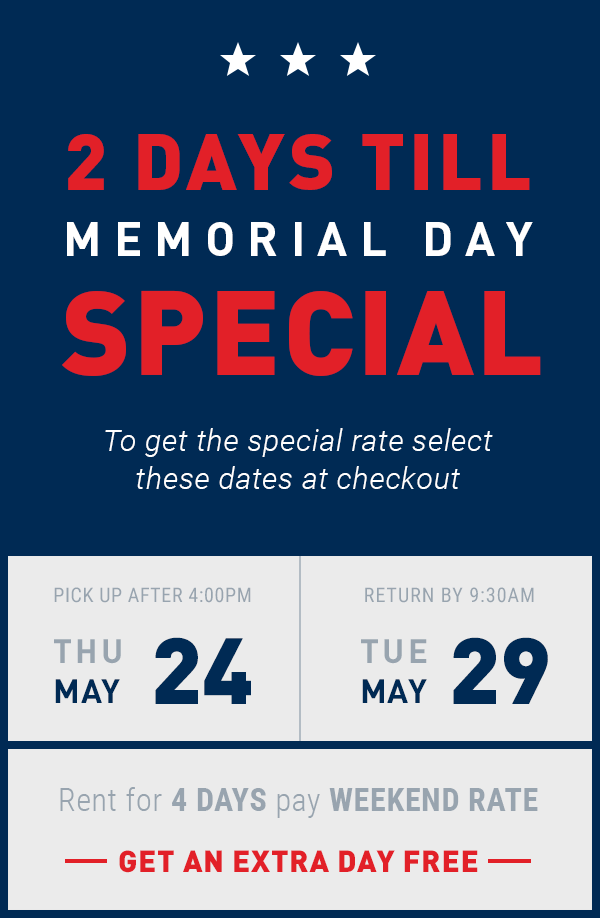 Memorial Day Special