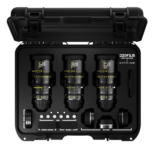 RENT DZOFILM Catta Ace Cine 3-Lens Bundle (18-35mm, 35-80mm, 70