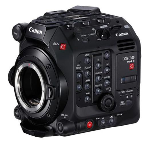 Canon EOS C300シネマカメラ（PLマウント)セット RENT Canon EOS C300 Mark III Cinema PL Camera Kit with Gold Mount