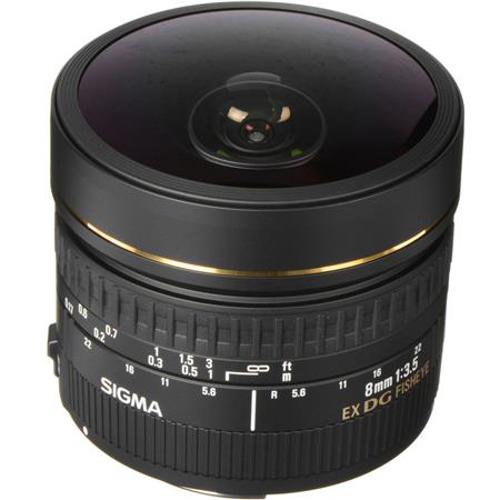 RENT Sigma 8mm F3.5 EX DG Circular Fisheye Lens for Canon EF