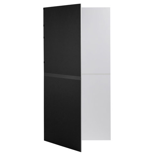 V-FLAT WORLD World Foldable V-Flat, Black/White