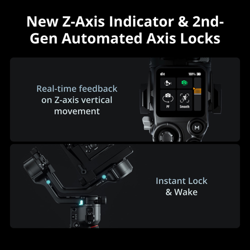 RENT DJI RS 5 Gimbal Combo Kit with AI Tracking Module & Briefcase