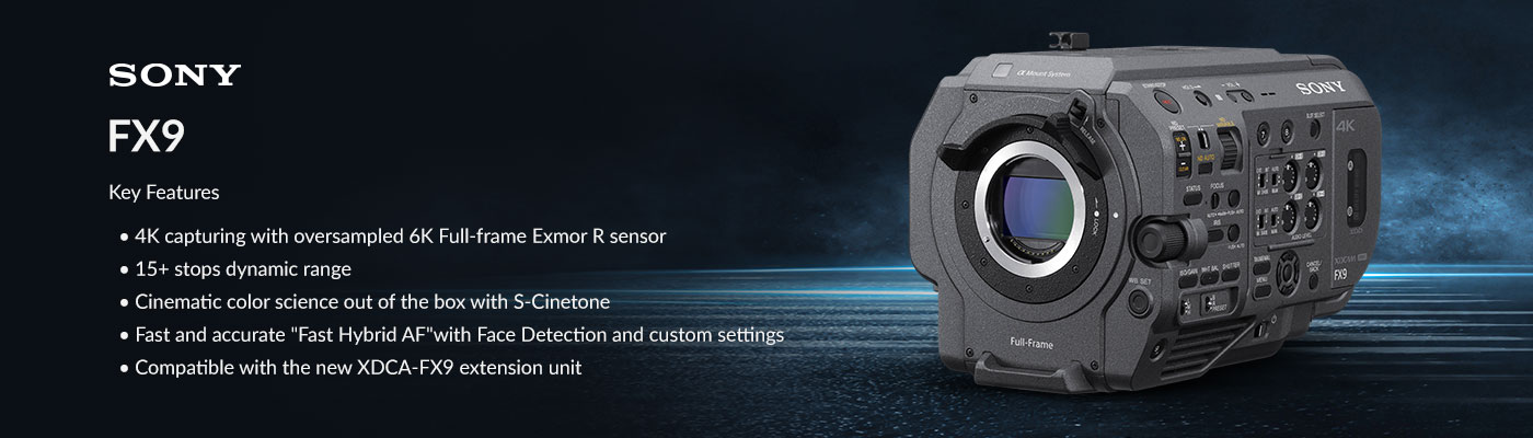SONY FX9 CAMERA